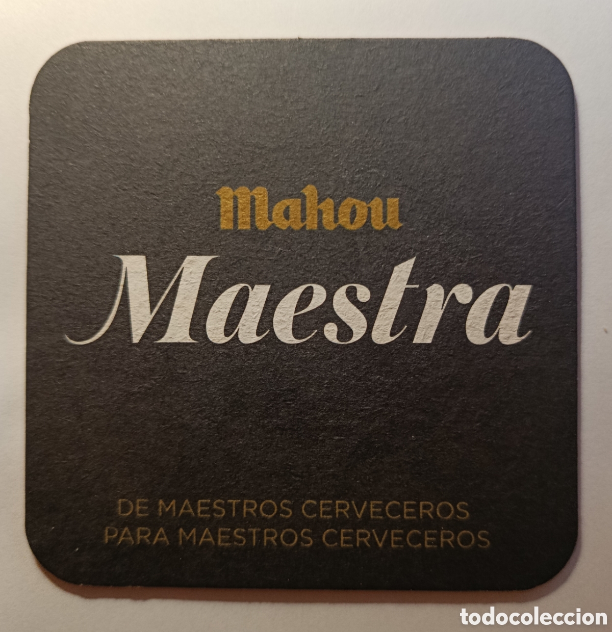 Coleccionismo de cervezas: POSAVASOS MAHOU MAESTRA