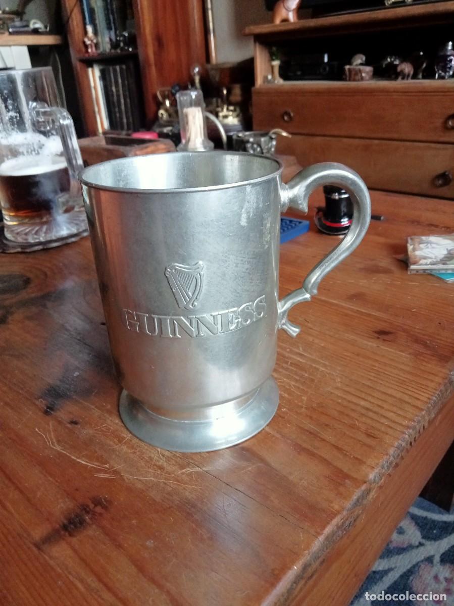 Coleccionismo de cervezas: JARRA DE METAL DE GUINNESS - Foto 1