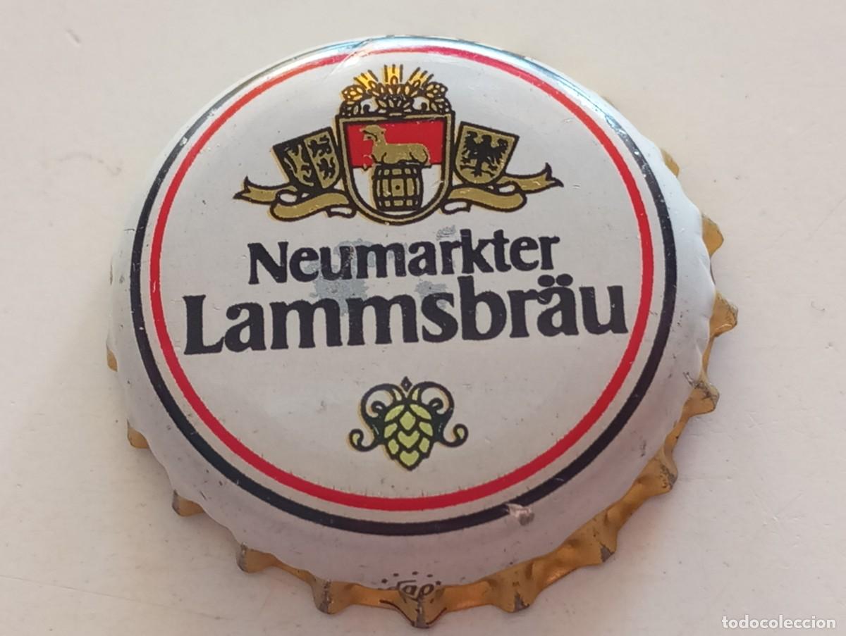Coleccionismo de cervezas: Chapa tap&oacute;n corona de la cerveza alemana NEUMARKTER LAMMSBR&Auml;U