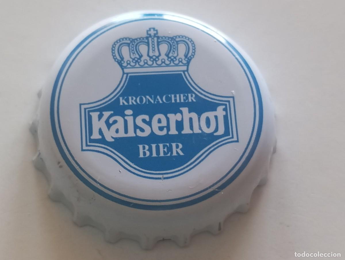 Coleccionismo de cervezas: Chapa tap&oacute;n corona de la cerveza alemana KAISERHOF BIER - KRONACHER