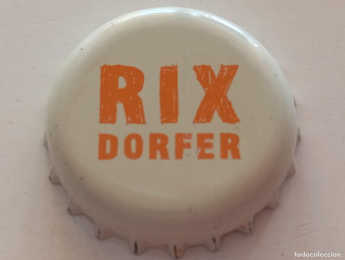 Coleccionismo de cervezas: Chapa tap&oacute;n corona de la cerveza alemana RIXDORFER