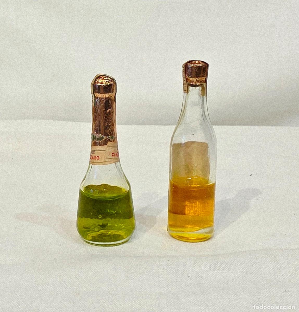 Coleccionismo de cervezas: 16 bottigliette Mignon -Vini e birra - anni 70 - Foto 9