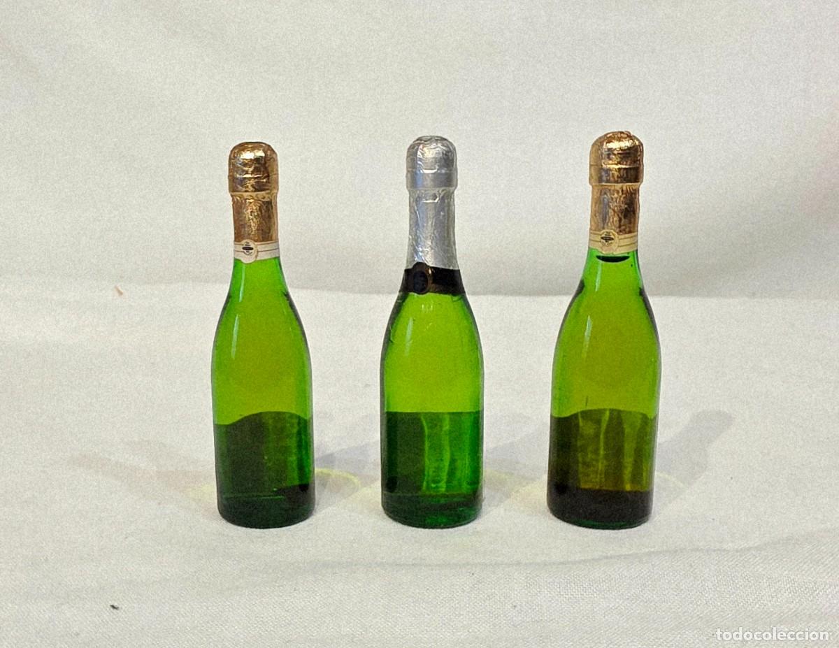 Coleccionismo de cervezas: 16 bottigliette Mignon -Vini e birra - anni 70 - Foto 11