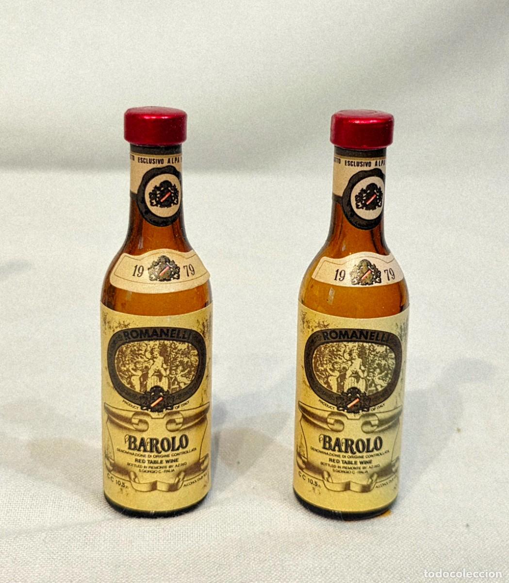 Coleccionismo de cervezas: 16 bottigliette Mignon -Vini e birra - anni 70 - Foto 14