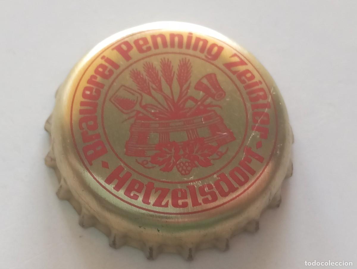 Coleccionismo de cervezas: Chapa tap&oacute;n corona de la cerveza alemana BRAUEREI PENNING ZEISSLER - HETZELSDORF