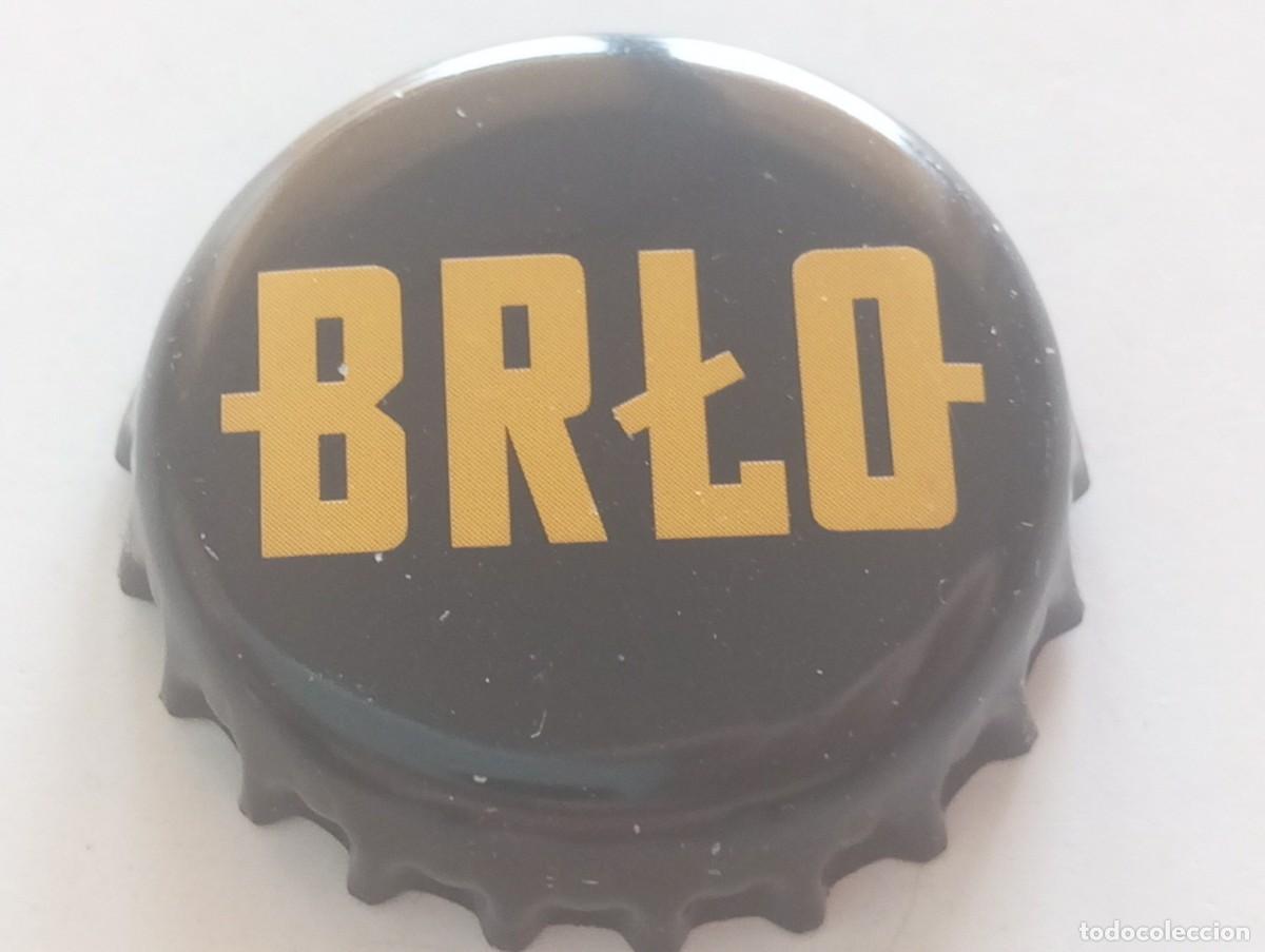 Coleccionismo de cervezas: Chapa tap&oacute;n corona de la cerveza alemana BRLO HELLES