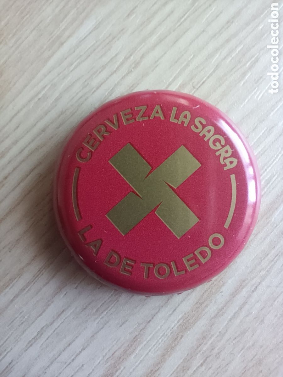 Coleccionismo de cervezas: CHAPA TAPON CORONA CERVEZA LA SAGRA ORIGINAL