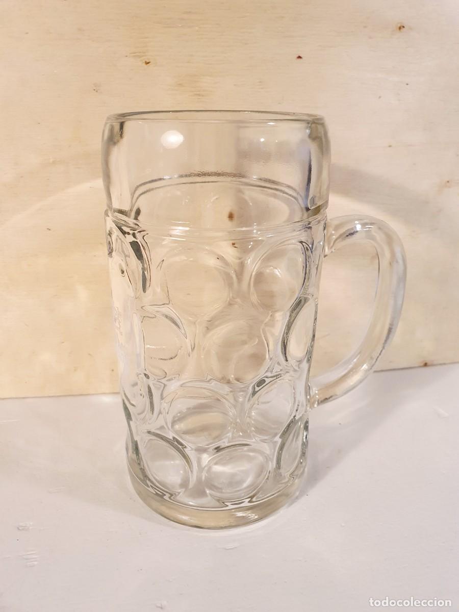 Coleccionismo de cervezas: Jarra de cerveza de litro, Kronenbourg.