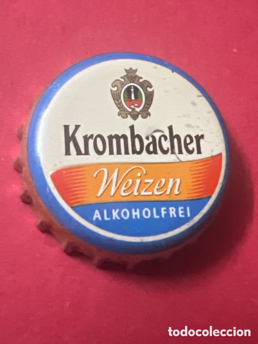 Sammeln von Brauereiartikeln: T4/X69/K1. CHAPA CERVEZA - ALEMANIA - Krombacher Weizen Alkoholfrei