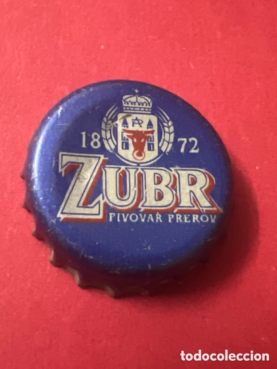 Coleccionismo de cervezas: T4/X69/M2. CHAPA CERVEZA - Rep&uacute;blica Checa - Zubr Pivovar Přerov 1872