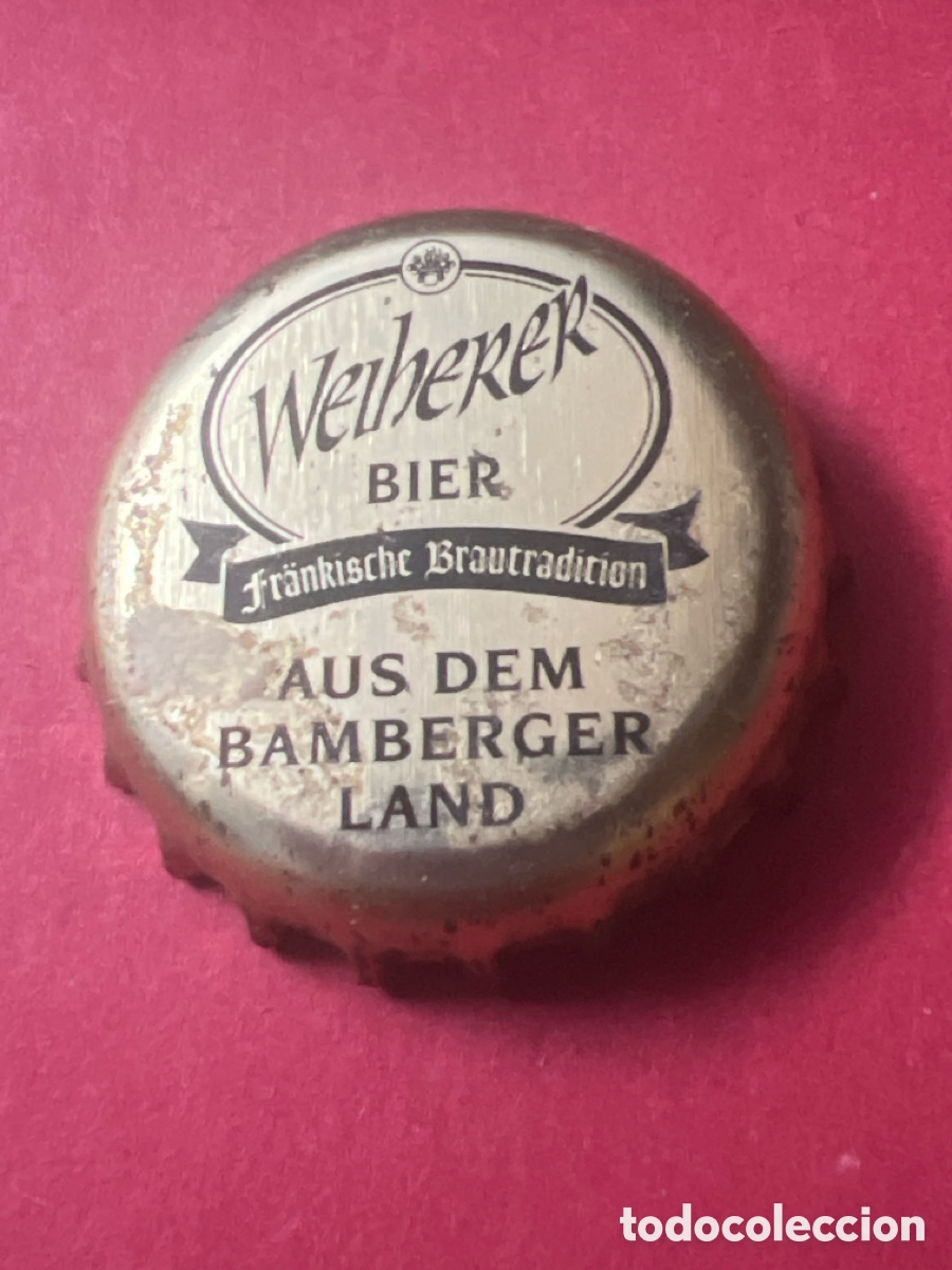 Coleccionismo de cervezas: T4/X69/P5. CHAPA CEVEZA - Weiherer Bier Aus dem Bamberger Land Fr&auml;nkische Brautradition