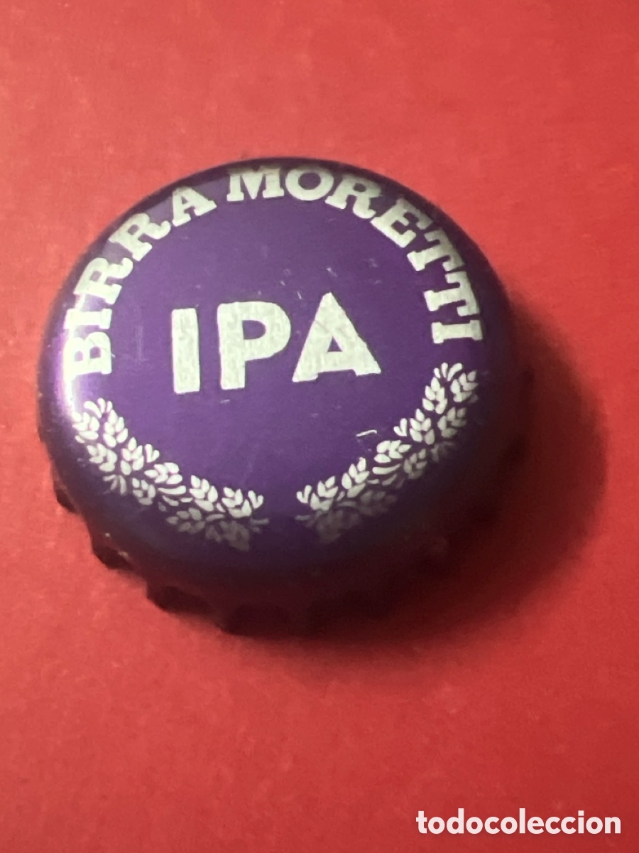 Collectionnisme de bi&egrave;res: T4/X69/Q2. CHAPA CERVEZA - Birra Moretti IPA
