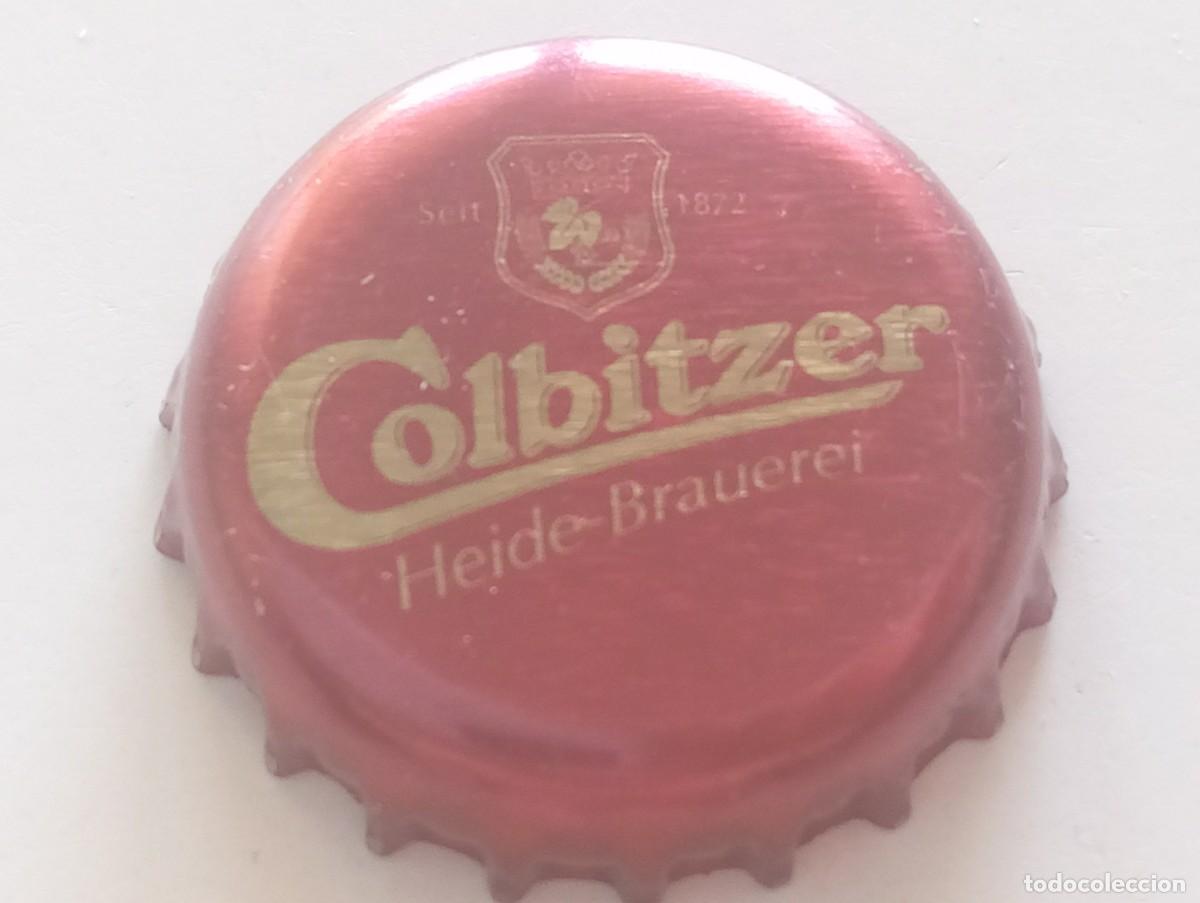 Coleccionismo de cervezas: Chapa tap&oacute;n corona de la cerveza alemana COLBITZER HEIDE-BRAUEREI SEIT 1872