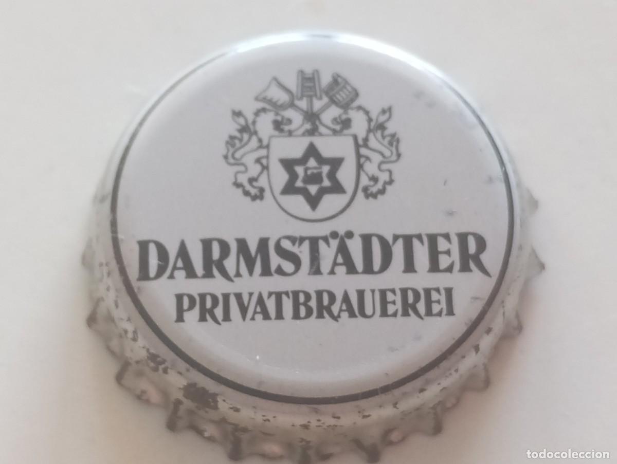 Coleccionismo de cervezas: Chapa tap&oacute;n corona de la cerveza alemana DARMST&Auml;DTER PRIVATBRAUEREI