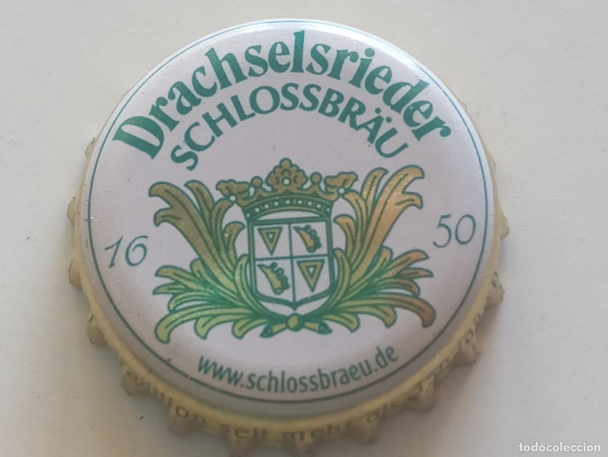Coleccionismo de cervezas: Chapa tap&oacute;n corona de la cerveza alemana DRACHSELSRIEDER SCHLOSSBR&Auml;U 1650