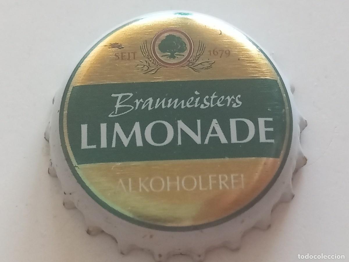 Coleccionismo de cervezas: Chapa tap&oacute;n corona de la cerveza alemana EICHBAUM BRAUMEISTER'S LIMONADE ALKOHOLFREI SEIT 1679