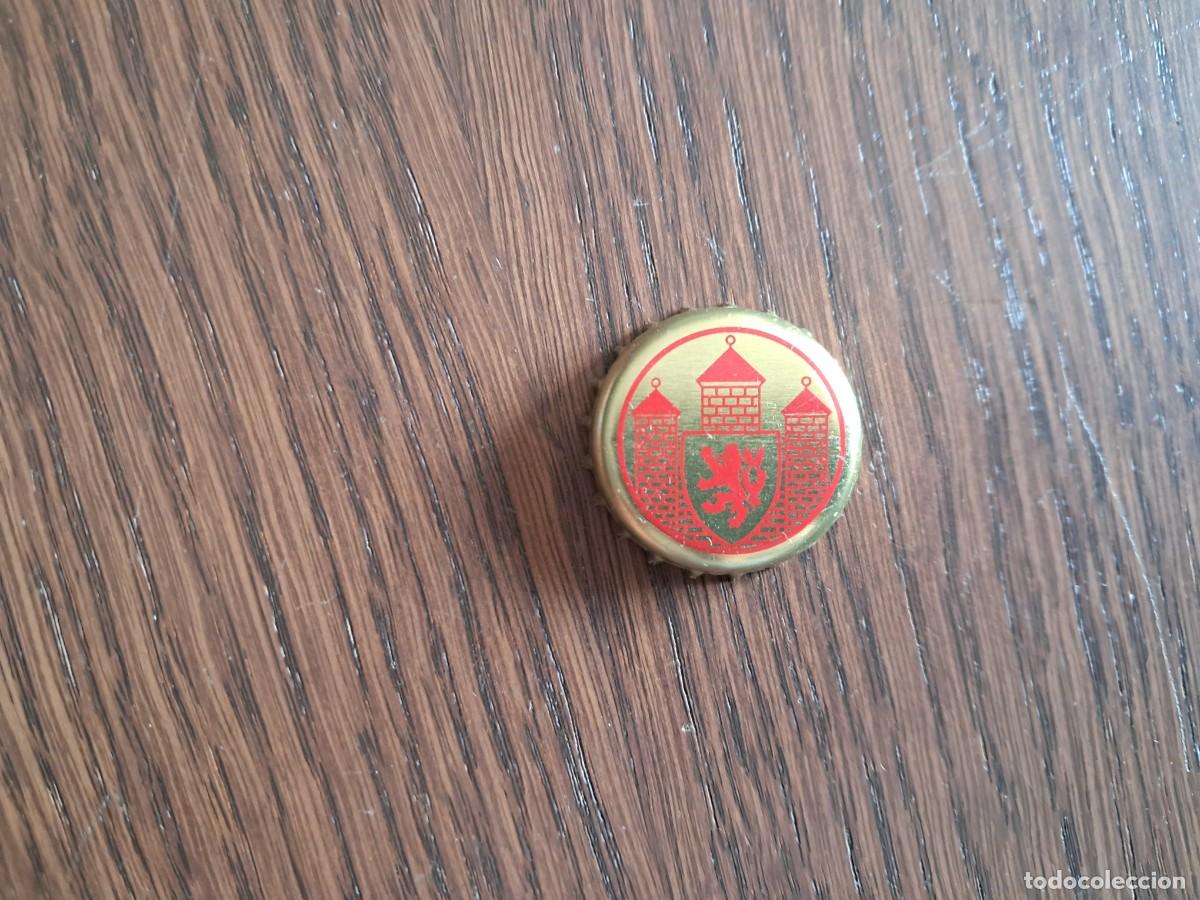 Coleccionismo de cervezas: chapa tap&oacute;n corona de cerveza checa, Budweiser Budvar.