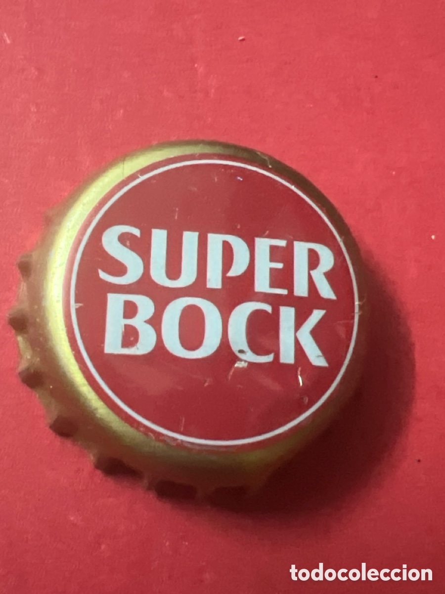 Collectable Beer: T4/X68/L4. CHAPA CORONA CERVEZA SUPER BOCK.