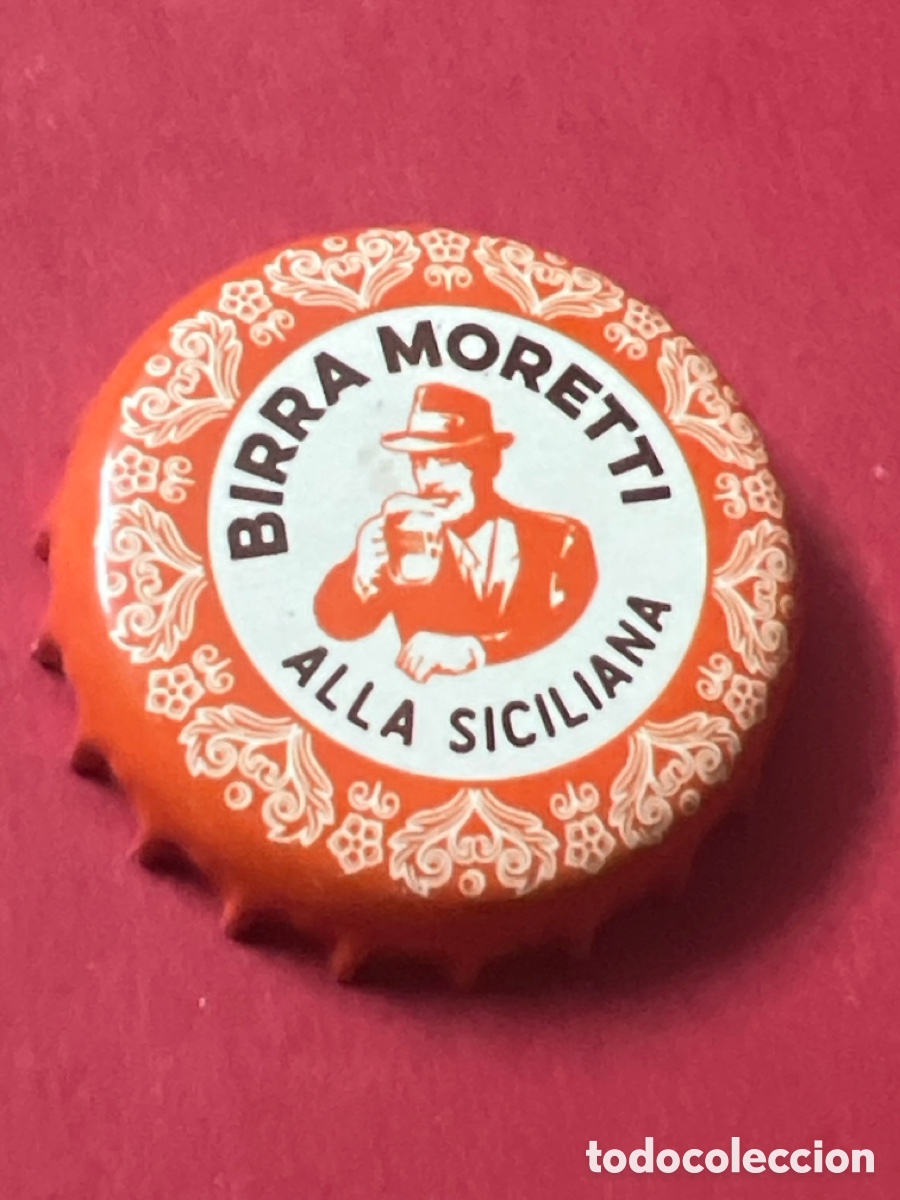 Collectable Beer: T4/X68/N1. CHAPA CERVEZA - Birra Moretti Alla Siciliana