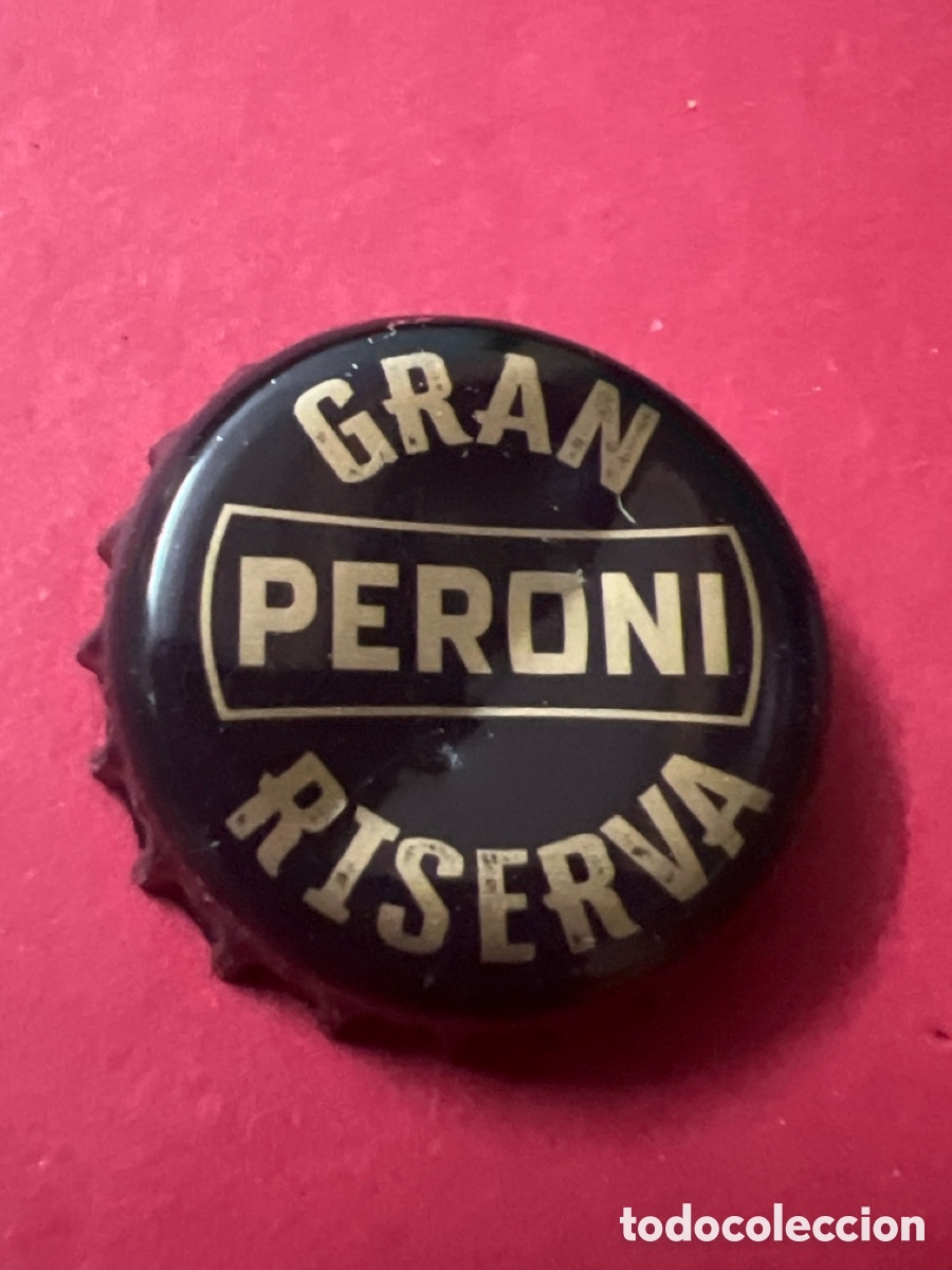 Sammeln von Brauereiartikeln: T4/X68/P3. CHAPA CERVEZA - Peroni Gran Riserva