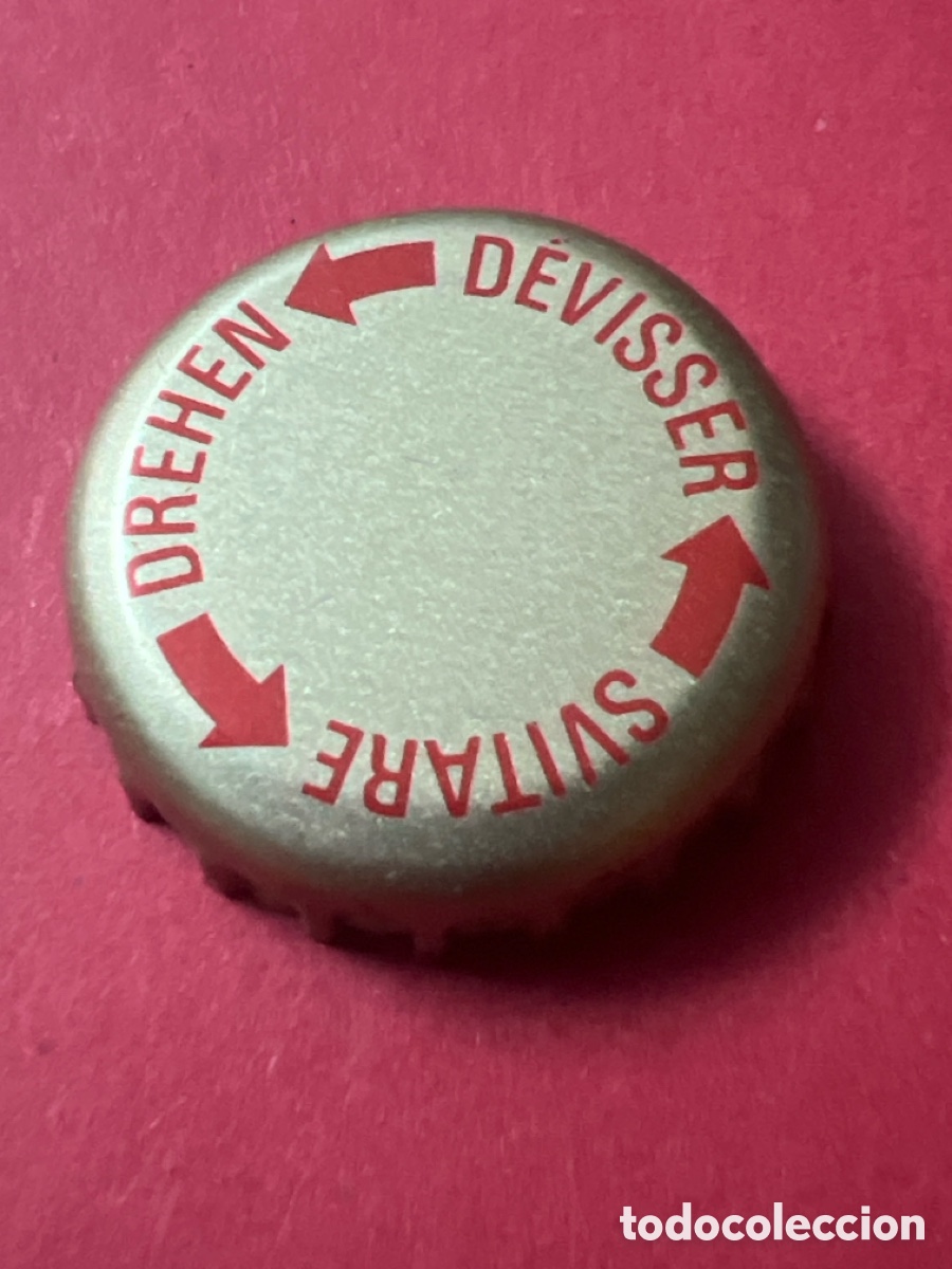 Collectable Beer: T4/X68/P6. CHAPA CERVEZA - Drehen Svitare D&eacute;visser - SUIZA