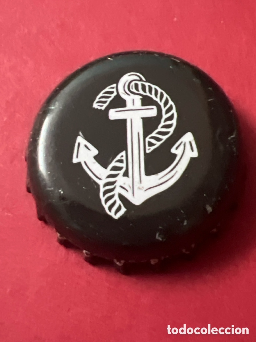 Coleccionismo de cervezas: T4/X68/Q2. Chapa tap&oacute;n corona de la cerveza alemana CREW REPUBLIC DRUNKEN SAILOR