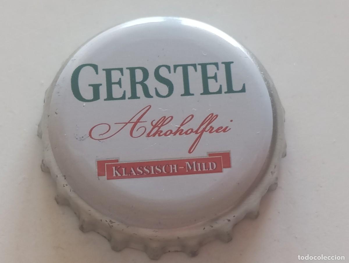 Collezionismo di birre: Chapa tap&oacute;n corona de la cerveza alemana GERSTEL ALKOHOLFREI KLASSISCH-MILD