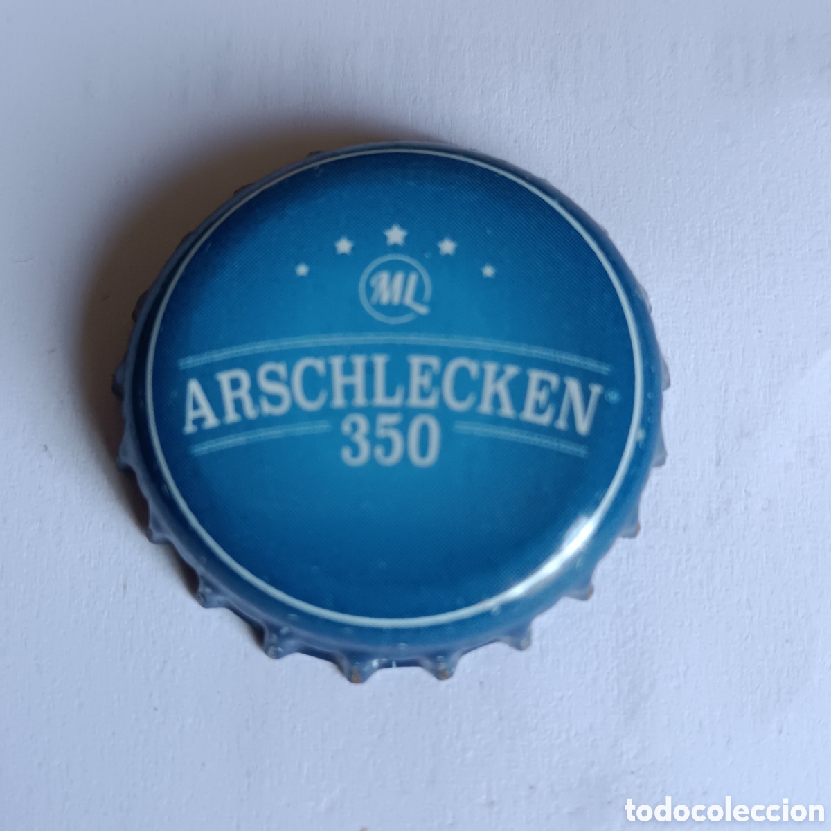 Coleccionismo de cervezas: Chapa cerveza Arschlecken 350