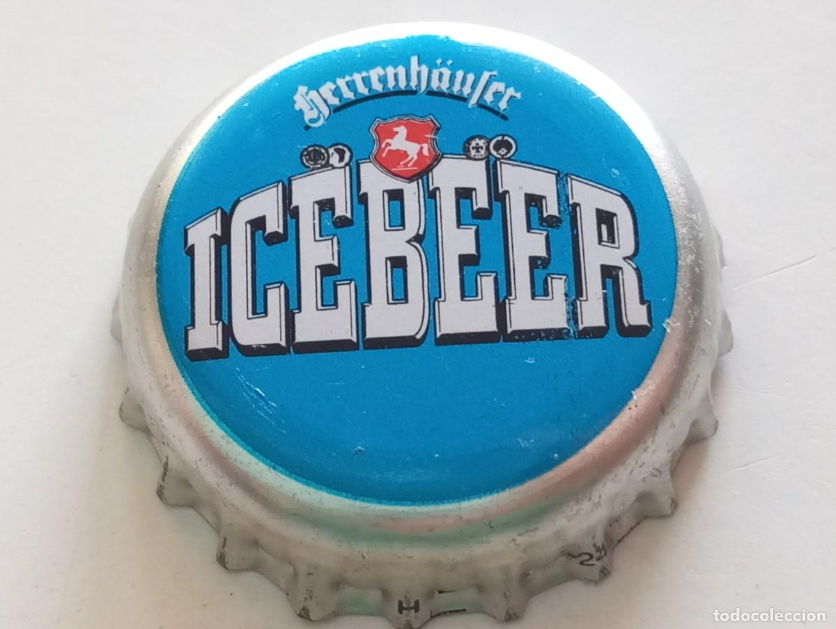 Coleccionismo de cervezas: Chapa tap&oacute;n corona de la cerveza alemana HERRENH&Auml;USER ICEBEER
