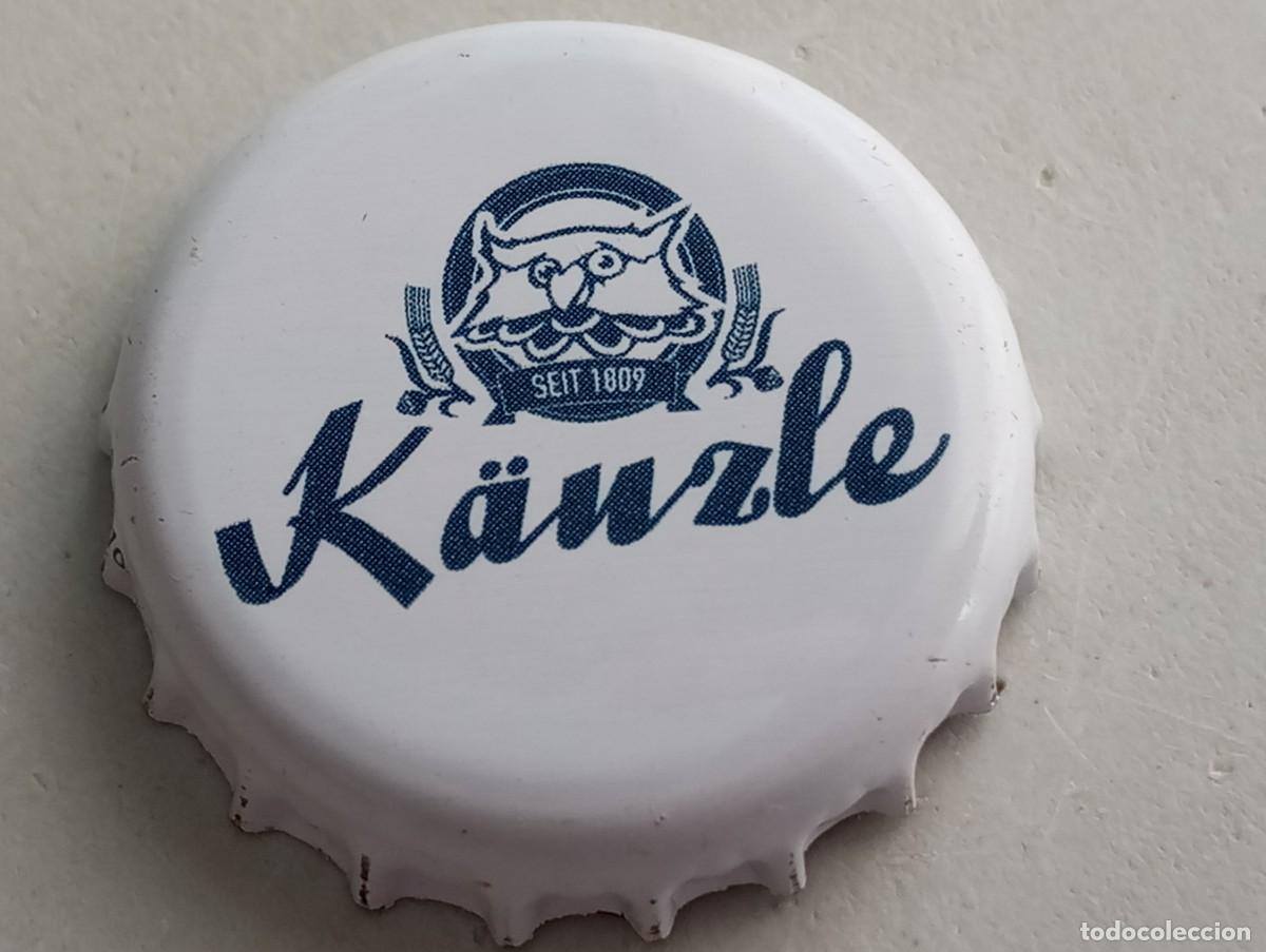 Collezionismo di birre: Chapa tap&oacute;n corona de la cerveza alemana K&Auml;UZLE