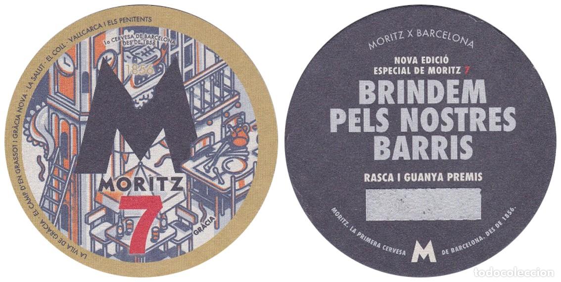 Collectionnisme de bi&egrave;res: POSAVASOS DE CERVEZA - MORITZ