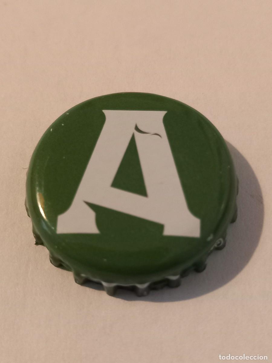 Coleccionismo de cervezas: CHAPA CERVEZA ARGUS SUAVE, FACTOR&Iacute;A DAP