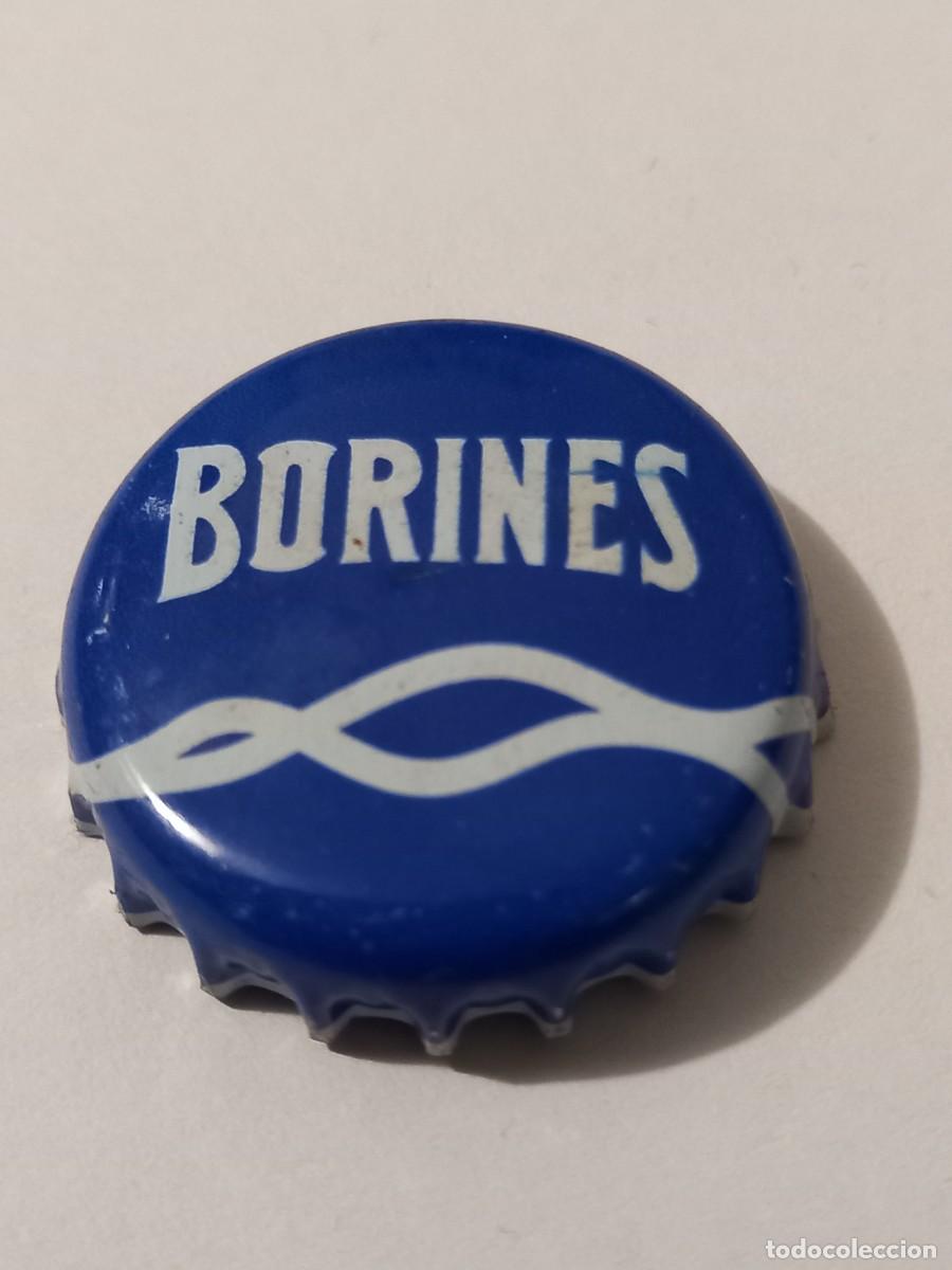 Coleccionismo de cervezas: CHAPA AGUA BORINES, TAPON CORONA