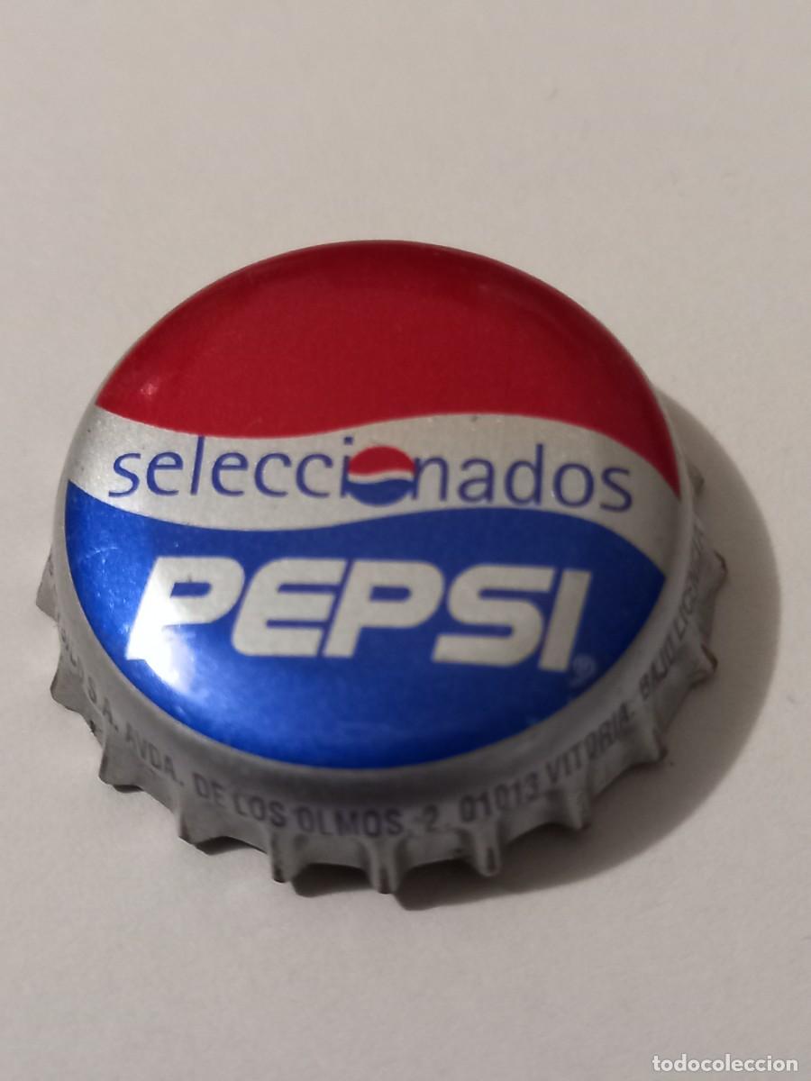 Coleccionismo de cervezas: CHAPA PEPSI SELECCIONADOS, FACTOR&Iacute;A TCI