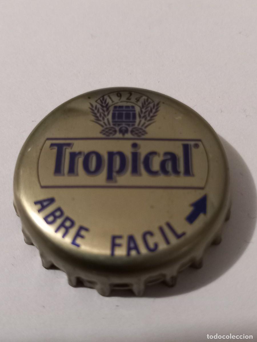 Coleccionismo de cervezas: CHAPA CERVEZA TROPICAL, FACTOR&Iacute;A TCI