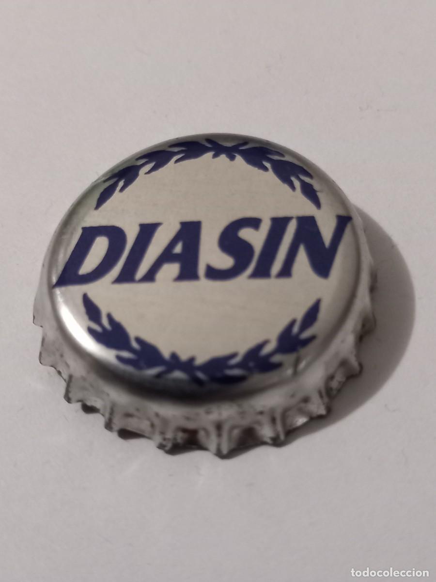 Coleccionismo de cervezas: CHAPA CERVEZA DIASIN, FACTOR&Iacute;A NEW BOX