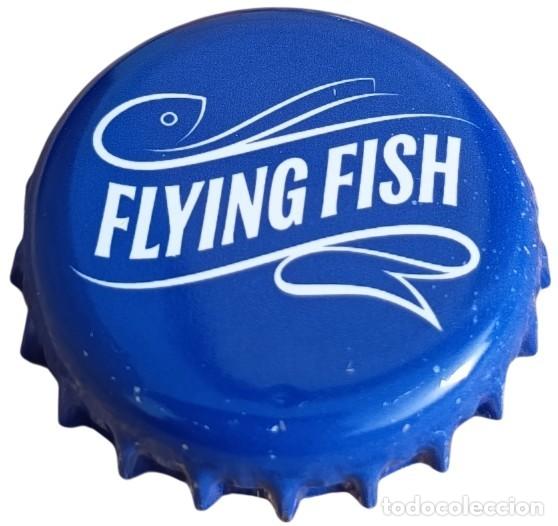 Coleccionismo de cervezas: Capsule Bi&egrave;re Beer Crown Cap Flying Fish RP387 tap&oacute;n corona