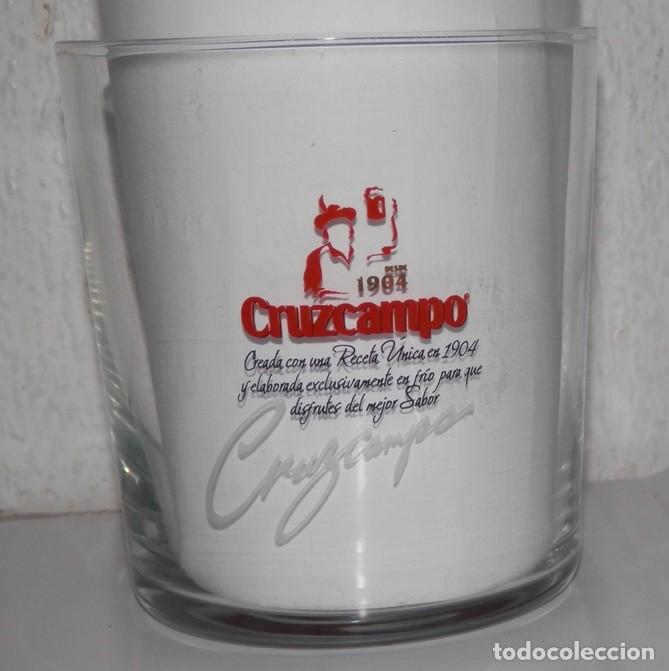 Coleccionismo de cervezas: VASO DE LA CERVEZA CRUZCAMPO - ALBACETE