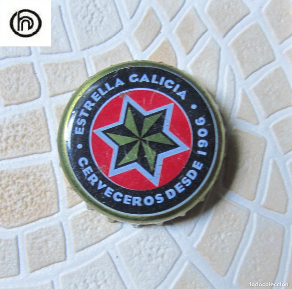 Sammeln von Brauereiartikeln: CHAPAS TAPON CORONA CHAPA CERVEZA ESTRELLA GALICIA
