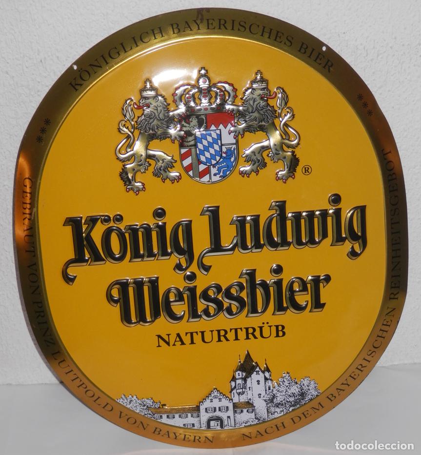 Coleccionismo de cervezas: CHAPA DE LA CERVEZA KONIG LUDWIG WEISSBIER