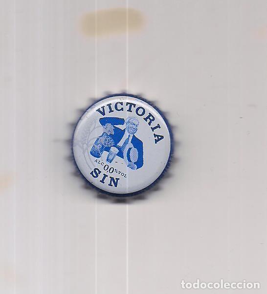 Coleccionismo de cervezas: 1 chapa Victoria 0/0 Sin azul Fact U