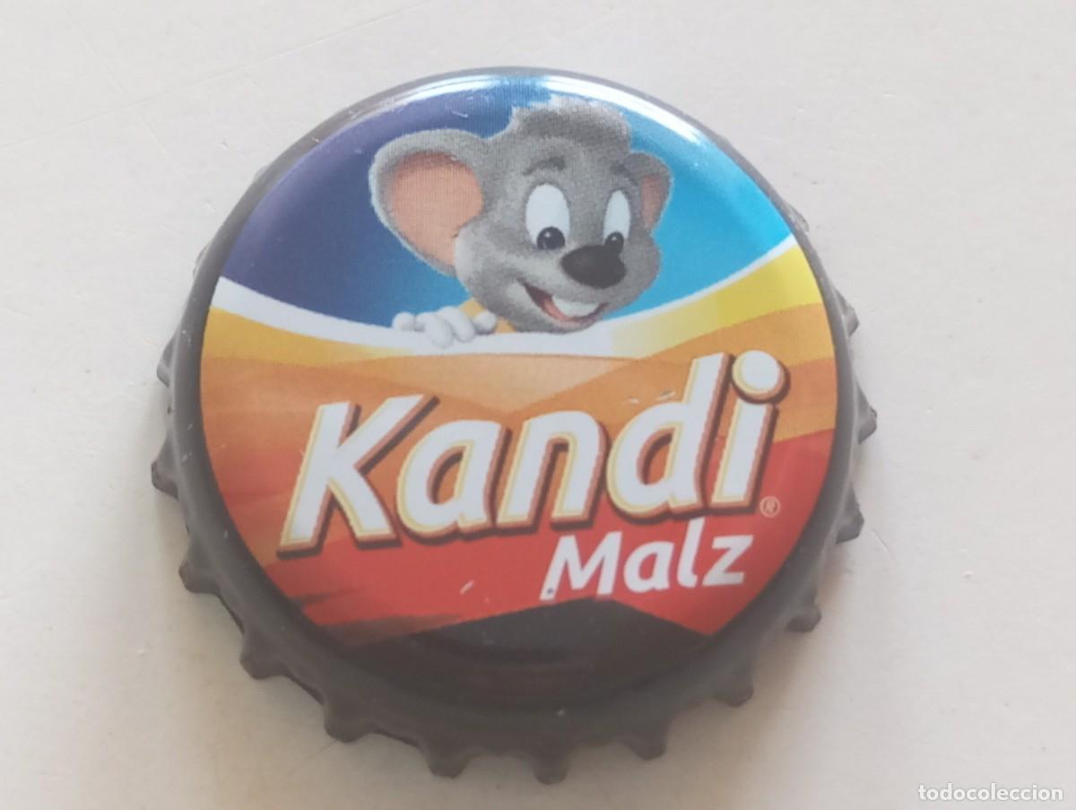 Coleccionismo de cervezas: Chapa tap&oacute;n corona de la bebida alemana KANDI MALZ
