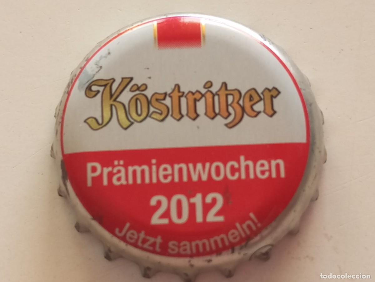 Coleccionismo de cervezas: Chapa tap&oacute;n corona de la cerveza alemana K&Ouml;STRITZER PR&Auml;MIENWOCHEN 2012 JETZT SAMMELN!