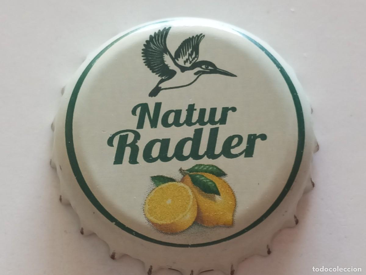 Coleccionismo de cervezas: Chapa tap&oacute;n corona de la cerveza alemana LICHER NATUR RADLER