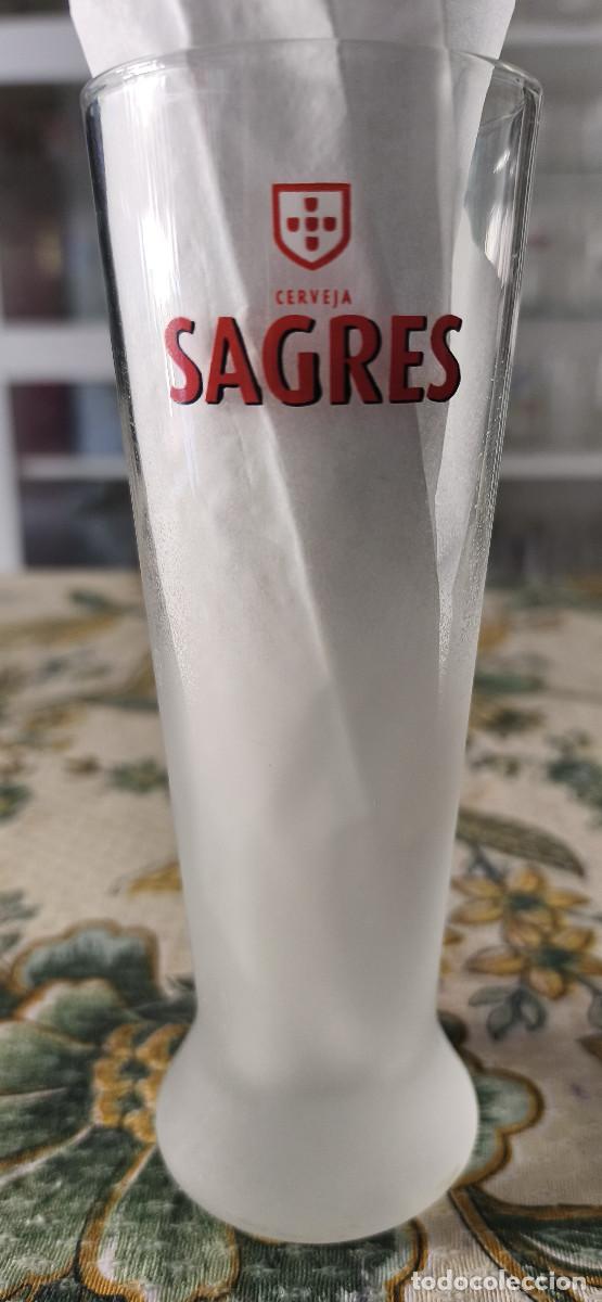 Coleccionismo de cervezas: VASO CERVEZA - SAGRES - 20 cl - PORTUGAL