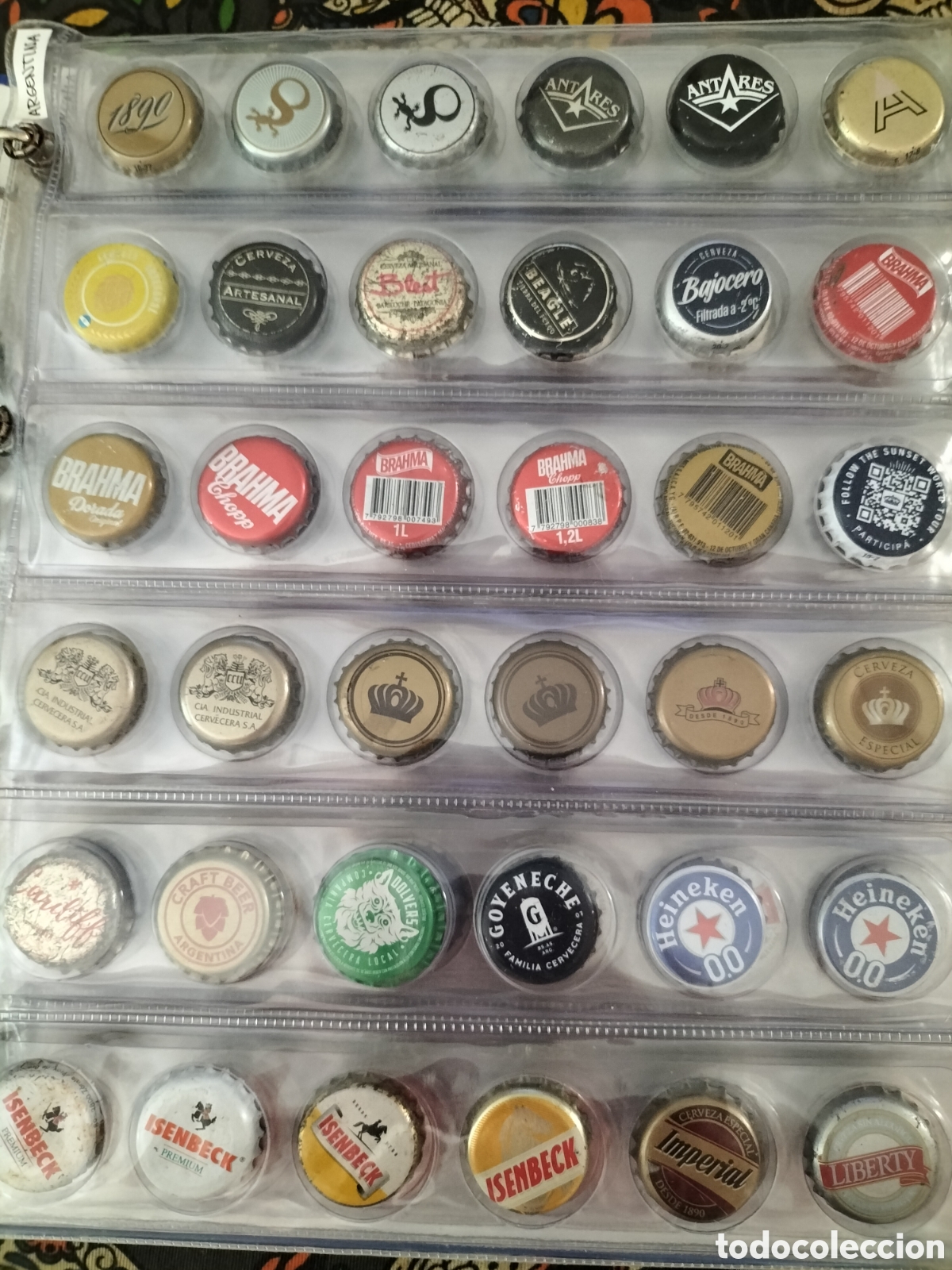 Coleccionismo de cervezas: LOTE 79 CHAPAS TAPON CORONA CERVEZA ARGENTINA