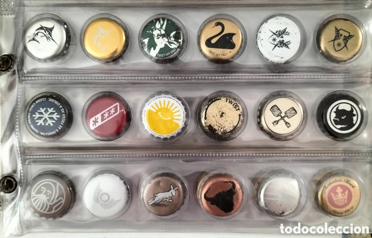 Coleccionismo de cervezas: LOTE 82 CHAPAS TAPON CORONA CERVEZA AUSTRALIA