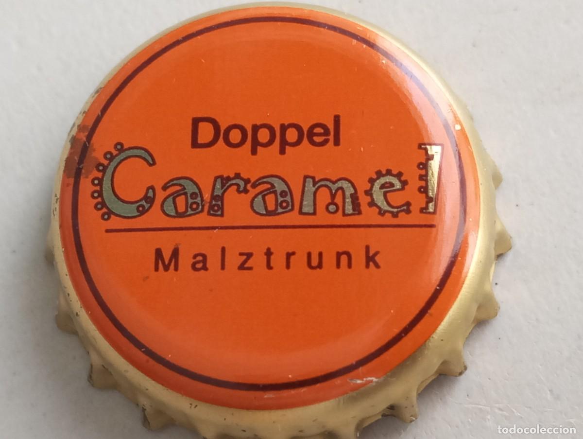 Coleccionismo de cervezas: Chapa tap&oacute;n corona de la cerveza alemana BRAUSTOLZ DOPPEL CARAMEL MALZTRUNK