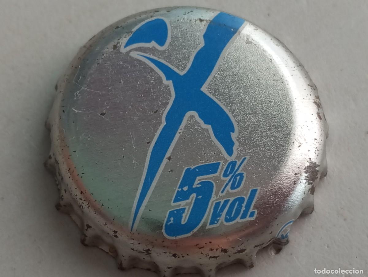 Coleccionismo de cervezas: Chapa tap&oacute;n corona de la cerveza alemana MIXERY 5%