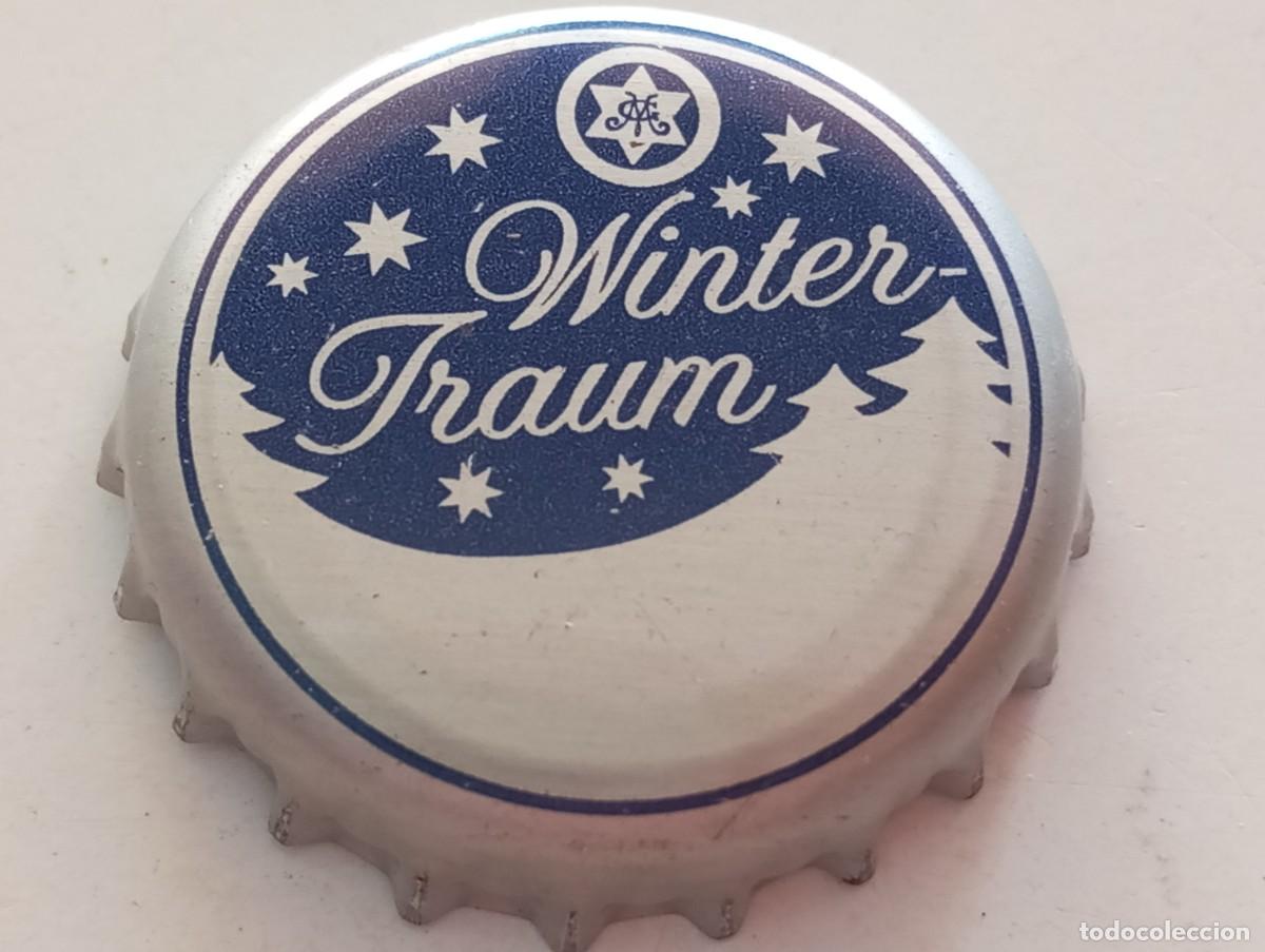 Coleccionismo de cervezas: Chapa tap&oacute;n corona de la cerveza alemana MAISEL'S WINTER-TRAUM